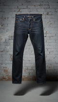 Midnight Asphalt tapered selvedge jeans