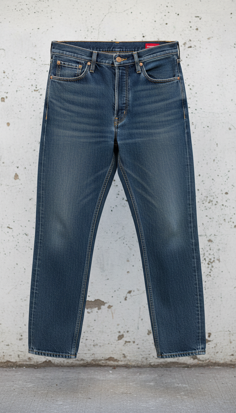 Concrete Blue relaxed fit jeans