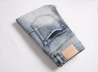 Men's Purple Vintage Distressed Stretch Denim Jeans Size:30-38 (52)