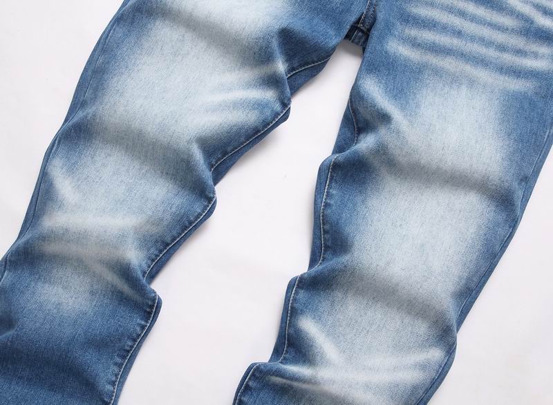Men's Purple Vintage Distressed Stretch Denim Jeans Size:30-38 (50)