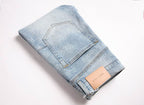 Men's Purple Vintage Distressed Stretch Denim Jeans Size:30-38 (49)