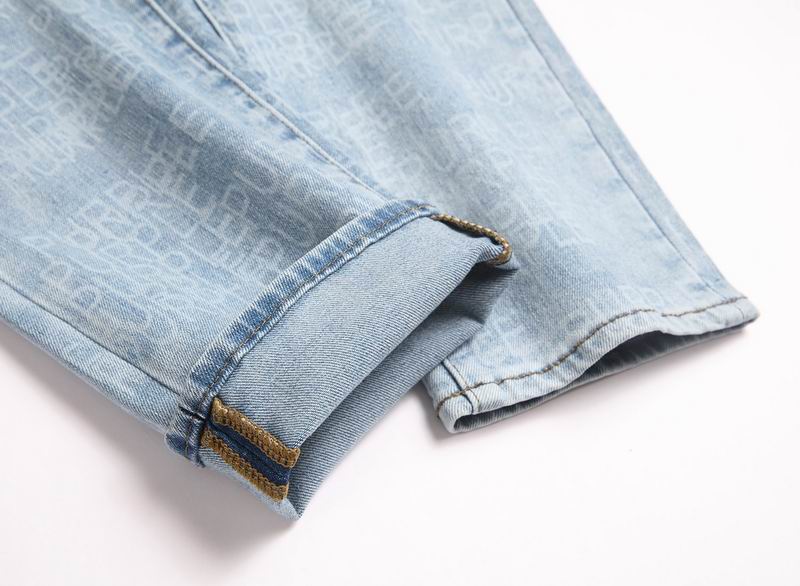 Men's Purple Vintage Distressed Stretch Denim Jeans Size:30-38 (49)