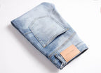 Men's Purple Vintage Distressed Stretch Denim Jeans Size:30-38 (48)