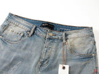 Men's Purple Vintage Distressed Stretch Denim Jeans Size:30-38 (45)