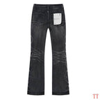 Men's Purple Vintage Distressed Stretch Denim Jeans Size:30-38 (44)