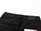 Men's Purple Vintage Distressed Stretch Denim Jeans Size:30-38 (32)