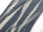 Men's Purple Vintage Distressed Stretch Denim Jeans Size:30-38 (60)
