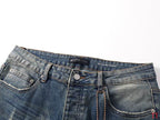 Men's Purple Vintage Distressed Stretch Denim Jeans Size:30-38 (60)