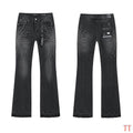 Men's Purple Vintage Distressed Stretch Denim Jeans Size:30-38 (58)