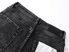 Men's Purple Vintage Distressed Stretch Denim Jeans Size:30-38 (35)