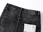 Men's Purple Vintage Distressed Stretch Denim Jeans Size:30-38 (31)