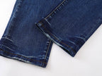 Men's Purple Vintage Distressed Stretch Denim Jeans Size:30-38 (20)