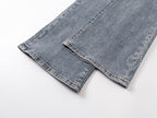 Men's Purple Vintage Distressed Stretch Denim Jeans Size:30-38 (16)