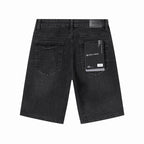 Men's Purple Slim Fit Stretch Denim Shorts Jeans Size:30-38 (5)