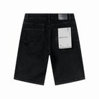 Men's Purple Slim Fit Stretch Denim Shorts Jeans Size:30-38 (2)