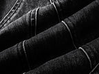 Men's Purple Vintage Distressed Stretch Denim Jeans Size:30-38 (14)
