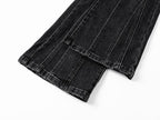 Men's Purple Vintage Distressed Stretch Denim Jeans Size:30-38 (14)