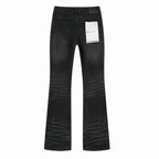 Men's Purple Vintage Distressed Stretch Denim Jeans Size:30-38 (12)