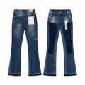 Men's Purple Vintage Distressed Stretch Denim Jeans Size:30-38 (9)