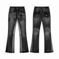 Men's Purple Vintage Distressed Stretch Denim Jeans Size:30-38 (6)