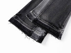 Men's Purple Vintage Distressed Stretch Denim Jeans Size:30-38 (6)