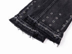 Men's Purple Vintage Distressed Stretch Denim Jeans Size:30-38 (5)