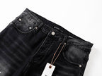 Men's Purple Vintage Distressed Stretch Denim Jeans Size:30-38 (2)